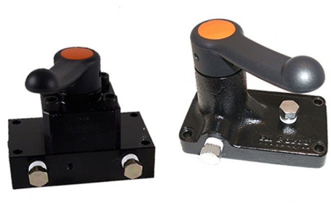 شیر کنترل برقی و دستی مستقیم با فشار 700 بار مدل PMV-Range ساخت هایفورس انگلستان