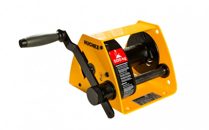 وینچ دستی کشنده افقی با ظرفیت 2750 کیلوگرم مدل MANIBOX GR - 2000 with stainless steel frame ساخت هوچز فرانسه