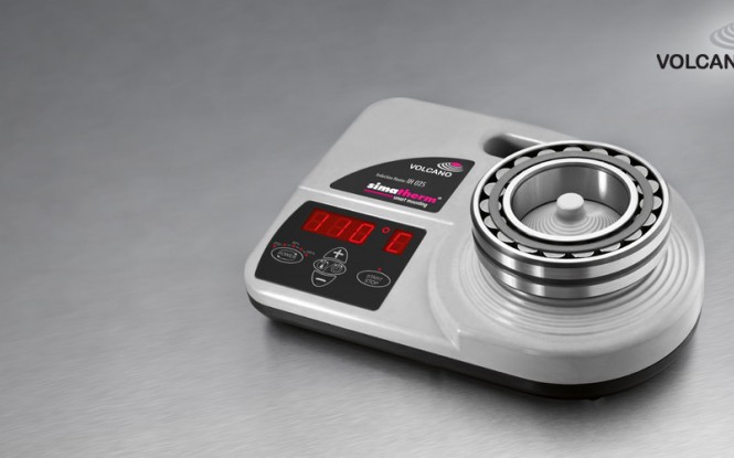 گرمکن القایی برقی با ترموستات کنترل دما جهت بلبرینگ های صنعتی مدل VOLCANO IH-025 ساخت سیماتک انگلستان